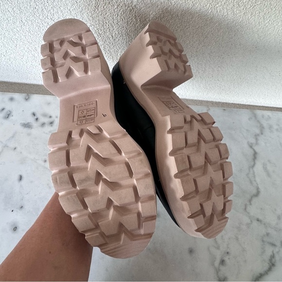 Dolce Vita Women's Halona Lug-Sole Platform Loafers Black Size 7.5 - Picture 8 of 11